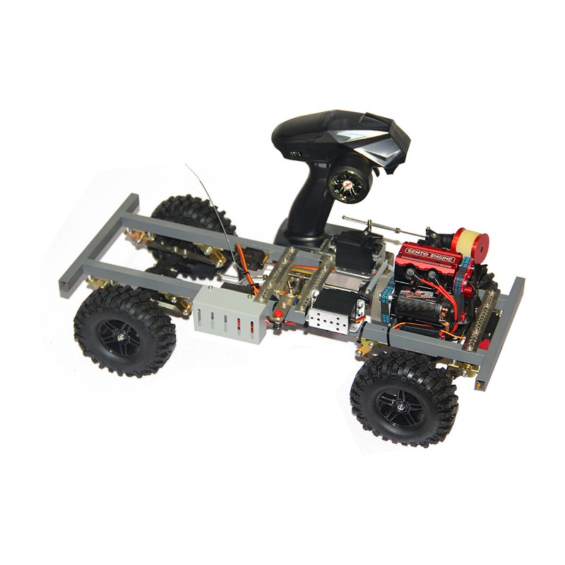 1/10 Scale 2.4G 4CH Nitro 4WD Off-Road Climbing RCCar with SEMTO ST-NF2 L2 Engine