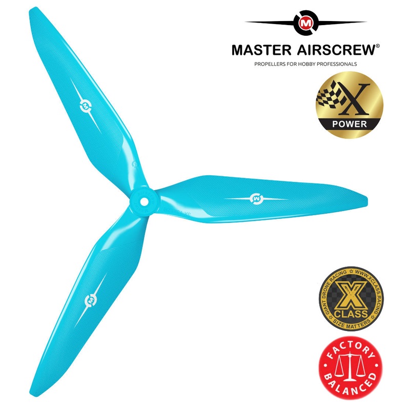 3X Power - 13x12 Propeller (CW) Rev./Pusher Blue