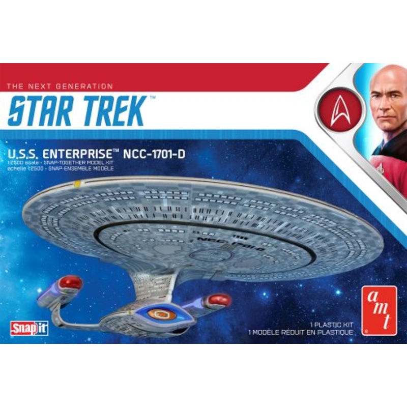 AMT 1126 1/2500 STAR TREK USS ENTERPRISE D