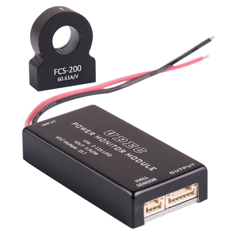 APM/Pixhawk 200A Hall current meter - supports 12S UBEC power supply module main module + Hall module full set with lock