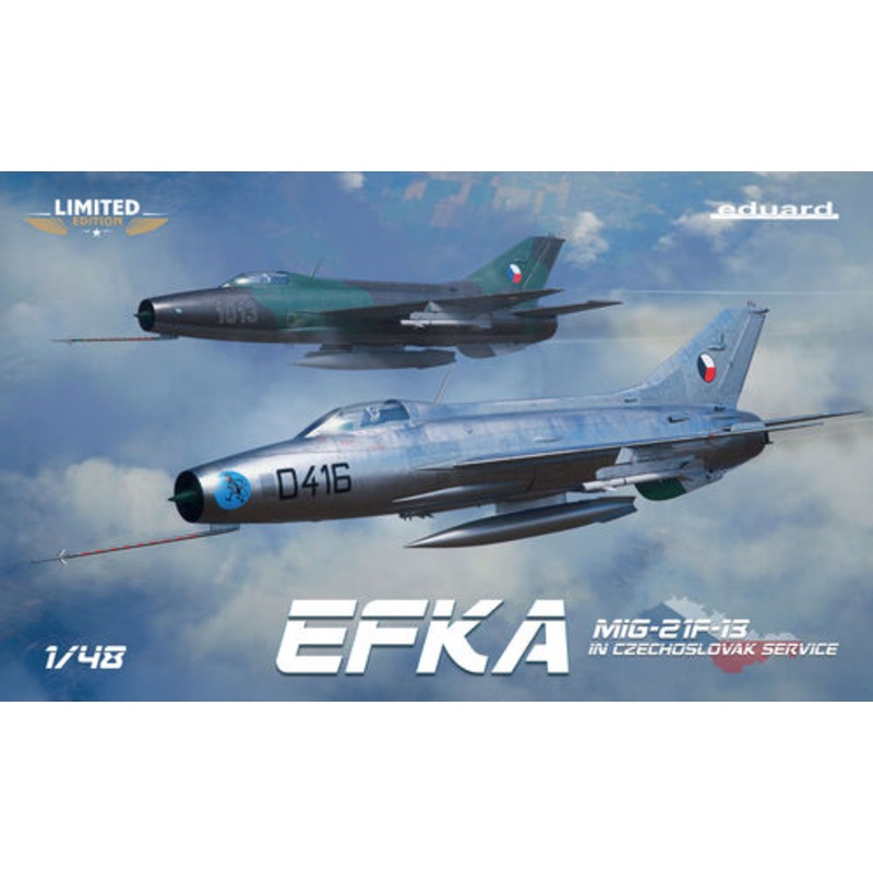 Eduard 11190 EFKA / MiG-21F-13 In Czechoslovak Service - The Limited Edition 1/48
