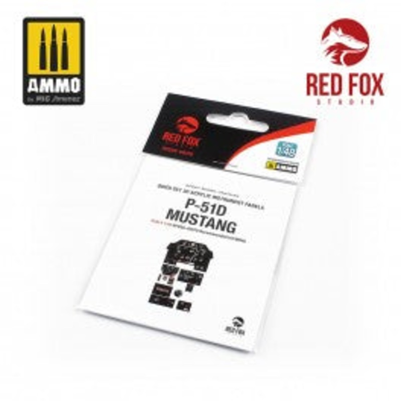 Red Fox 48078 1/48 P-51D-5 Mustang (for Meng Model kit)