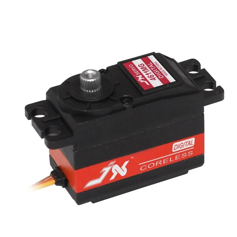 JX Servo PDI-4611MG - 11KG Metal Gear aluminium middle Shell Digital Coreless Servo for 500 helicopter 1/10 RC car