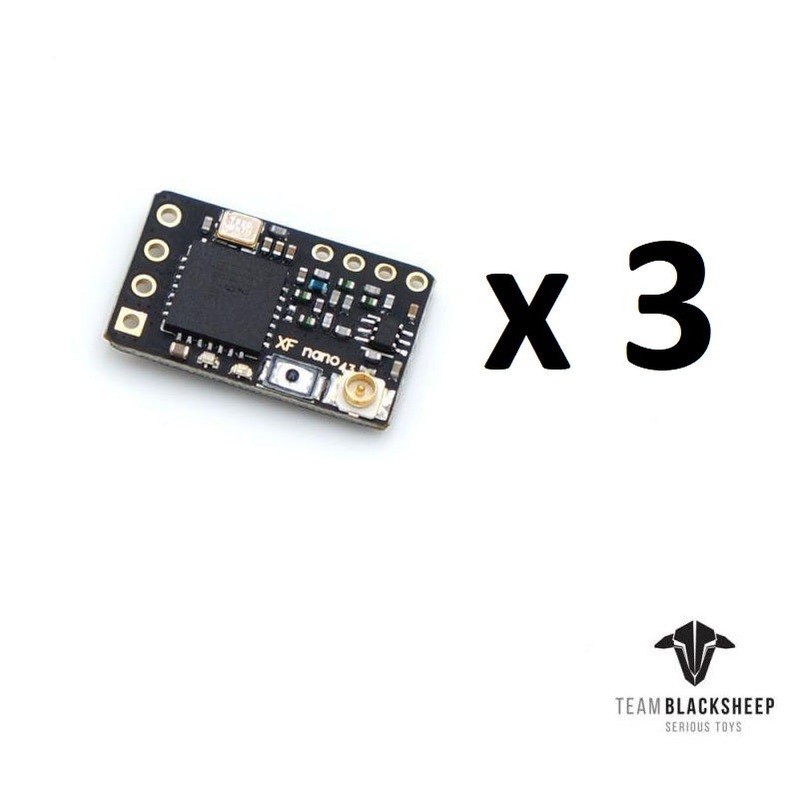 3 Pack Team BlackSheep TBS Crossfire Nano RX