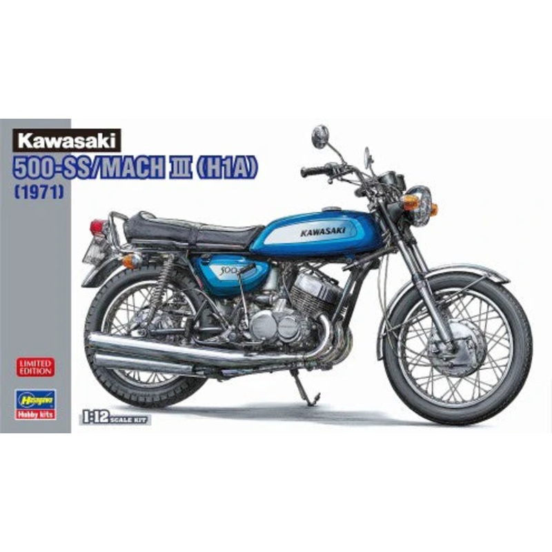 Hasegawa 21735 1/12 Kawasaki 500-SS/Mach III (H1A) 1971 - Limited Edition