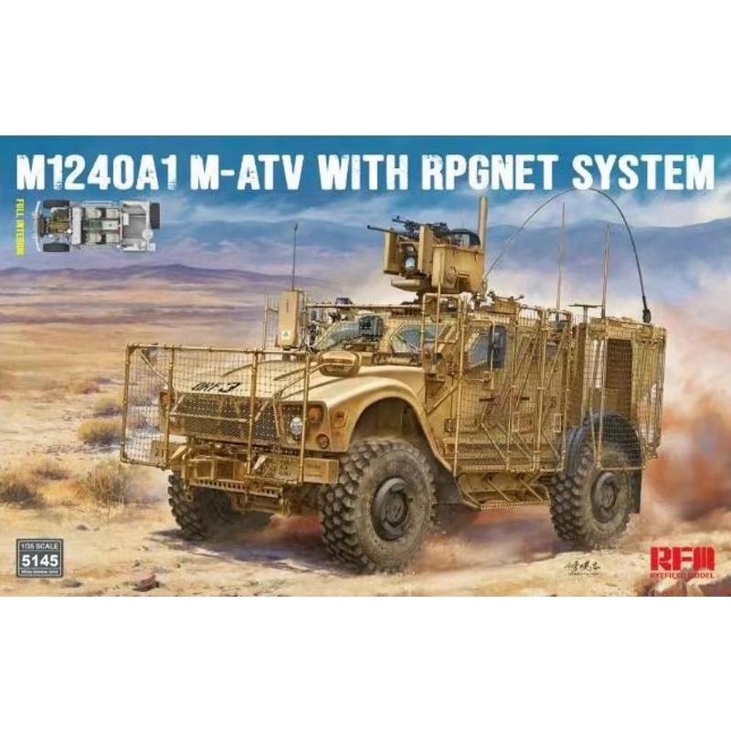 Rye Field Model 5145 1/35 M1240A1 MATV with RPGNet System