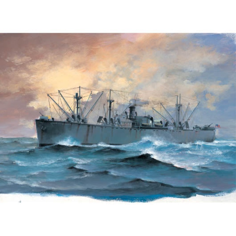 Trumpeter 05755 1/700 SS Jeremiah OBrien Liberty Ship