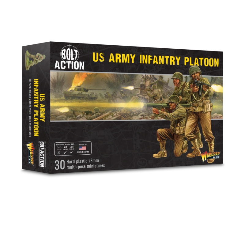 Warlord Games 402013012 Bolt Action - US Infantry