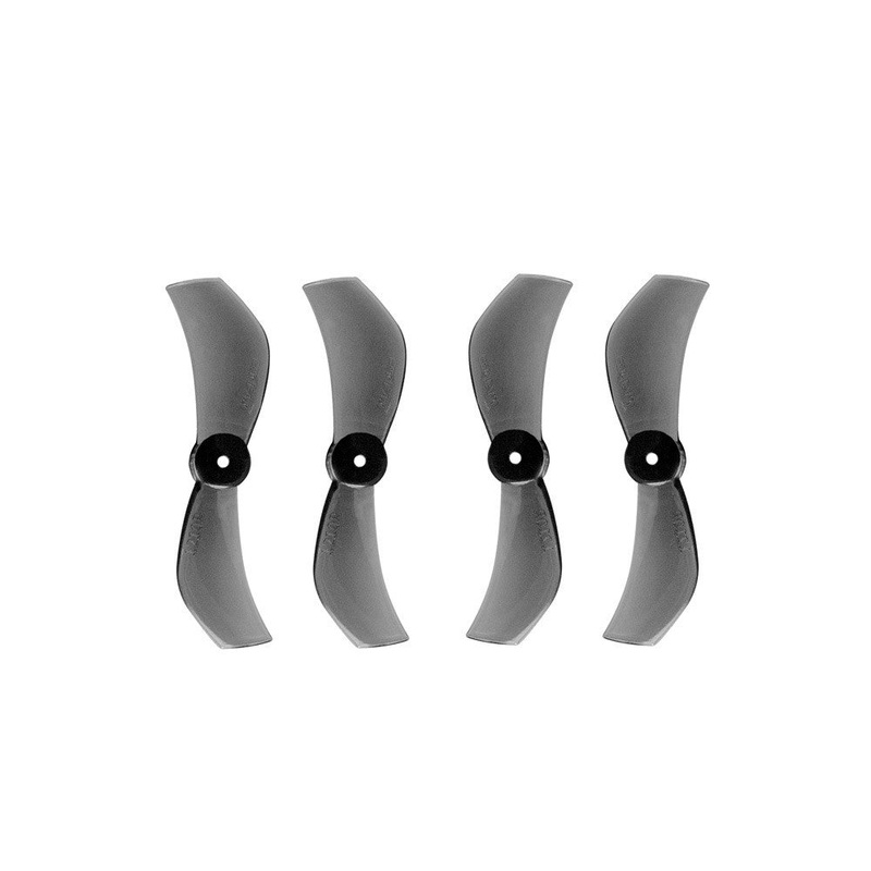 Gemfan 1210 31MM 1.2" 2-Blade Propeller 1mm Shaft (2CW + 2CCW) Clear Black