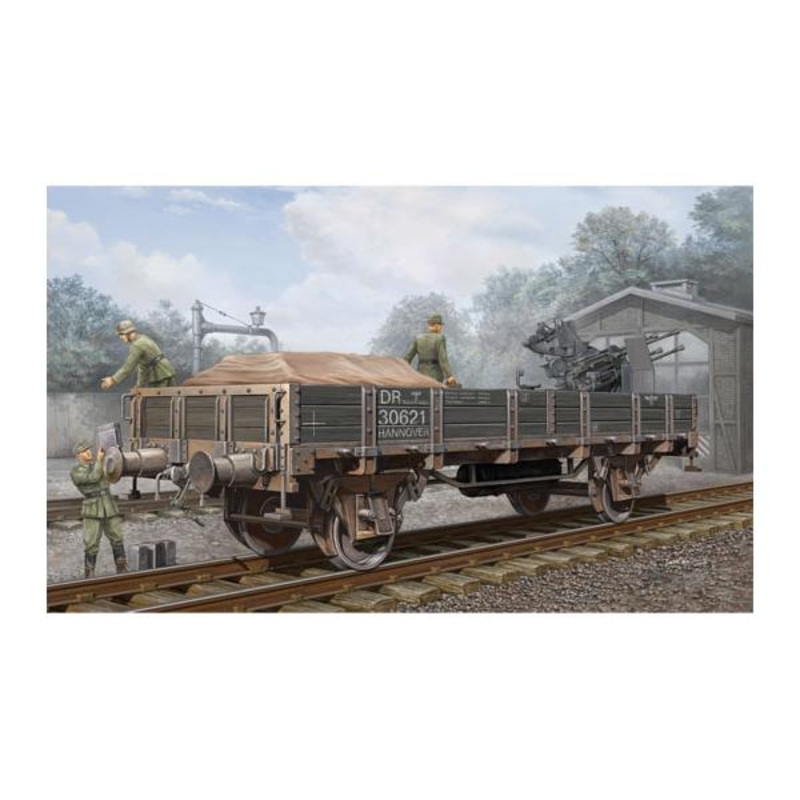 Trumpeter 01518 1/35 German Railway Gondola (Lower sides)