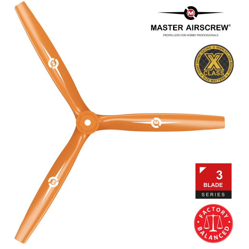 3-Blade - 13x12 Propeller Orange