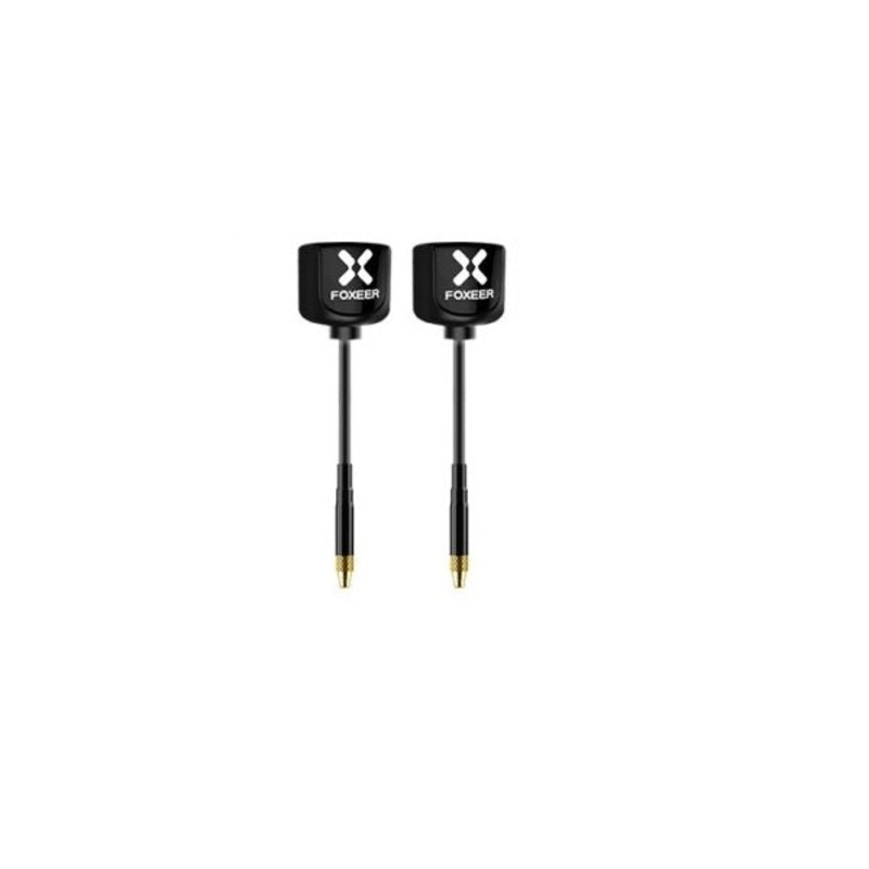 Foxeer 5.8G Lollipop 4 2.6dBi Omni Antenna 2pcs - MMCX 60mm LHCP (Choose Color) Black