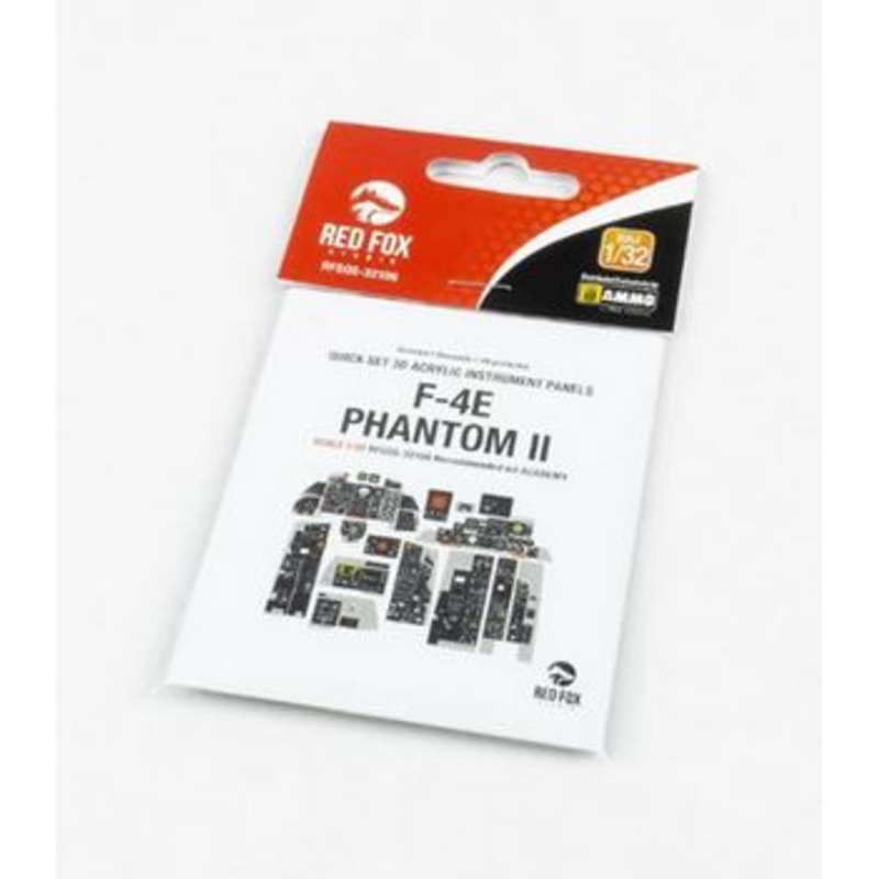 Red Fox 32106 1/32 F-4E Phantom II (ACA kit)