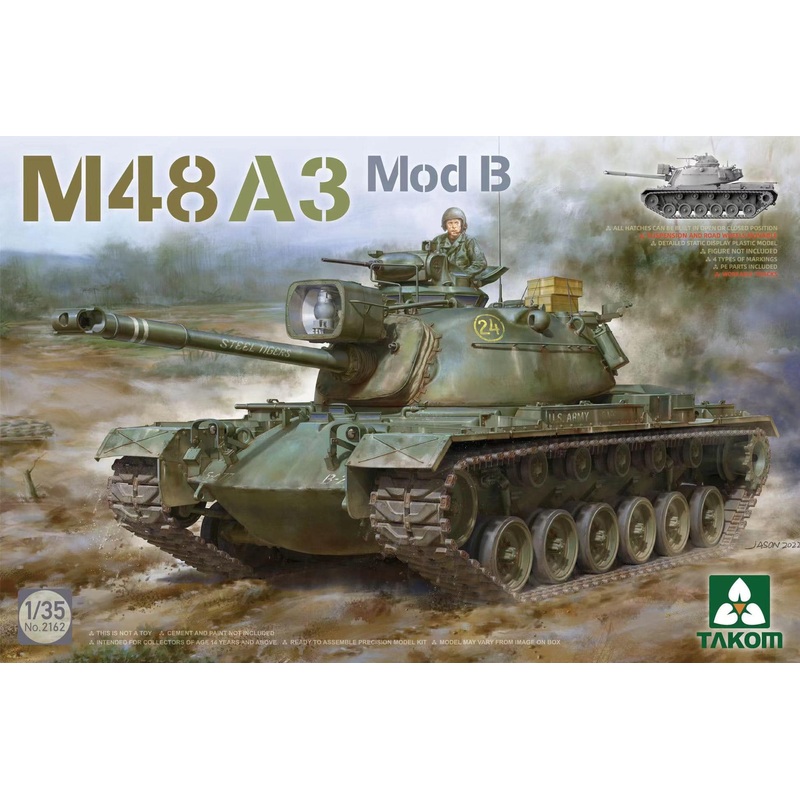 Takom 2162 M48 A3 Mod B PATTON TANK