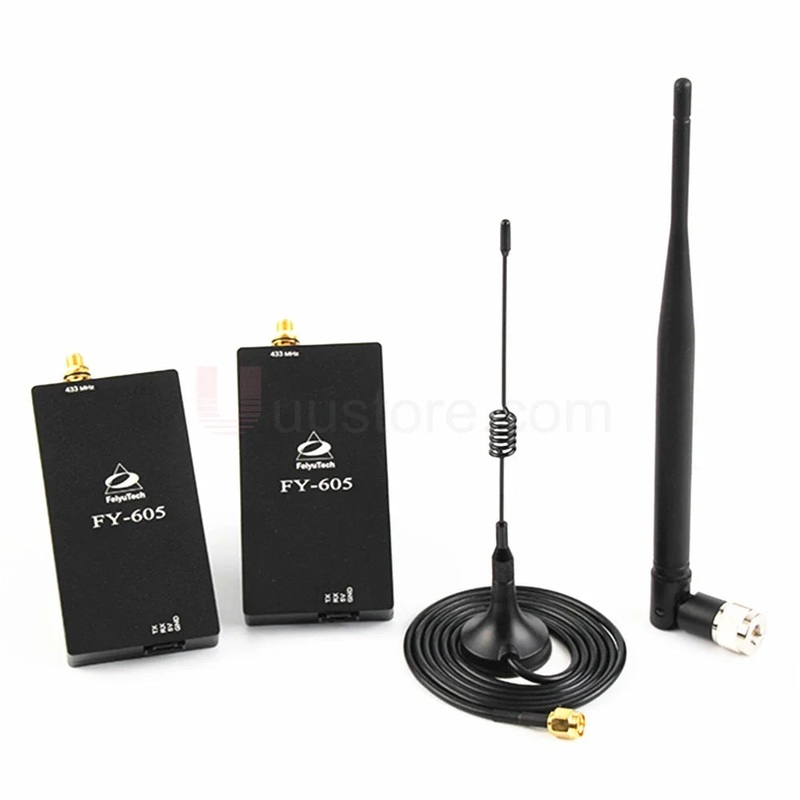 Feiyu Tech FY-605 - 15 km Long distance Data Radio Data link transmission solution for UAV Remote Control 915MHZ