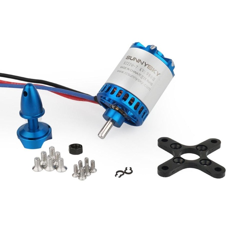 SUNNYSKY X2216-III X2216 2216 880KV 950KV 1100KV 1250KV 1400KV 2600KV long/short shalft motor for RC models 950KV Long Shalft