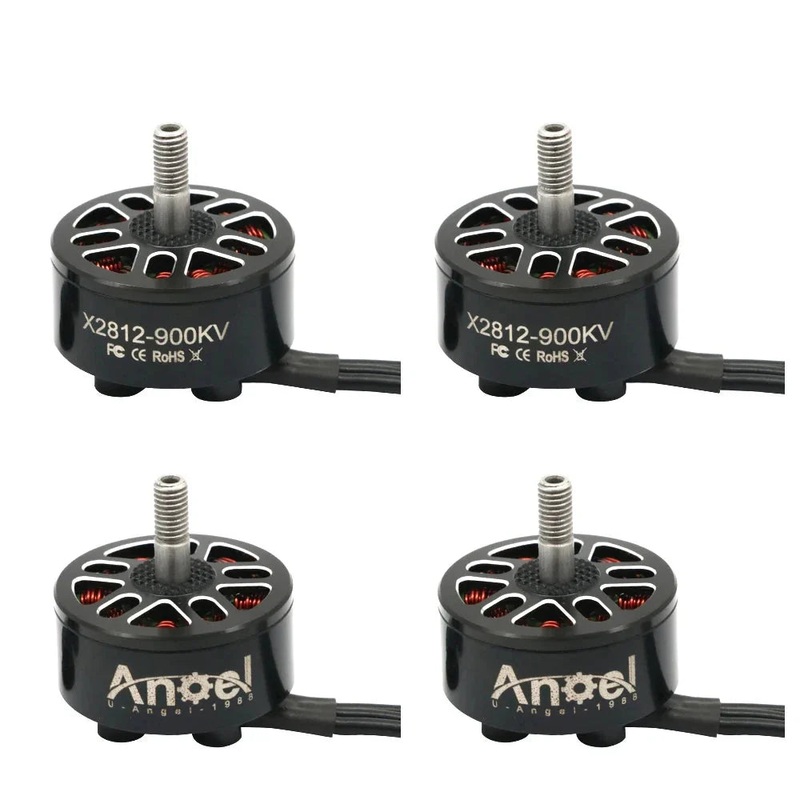 UAngel X2812 900KV 1115KV 3-6S Brushless Motors for 7"-9" FPV Long Range Drones RC Multirotor Airplane DIY Parts 4pcs X2812 900kv