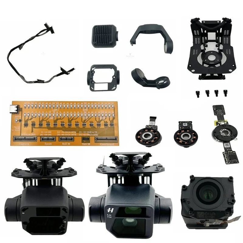 Genuine Gimbal Parts for DJI Mavic 3/CINE - Yaw/Roll Arm/Motor Camera Ptz Signal Cable Damper Board Bracket Spare Parts In Stock Ptz Signal Cable
