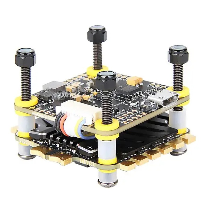 T-Motor F7 HD Stack - F7 BMI270 FC, F55A PRO II 3-6S 4-in-1 AM32 ESC Combo
