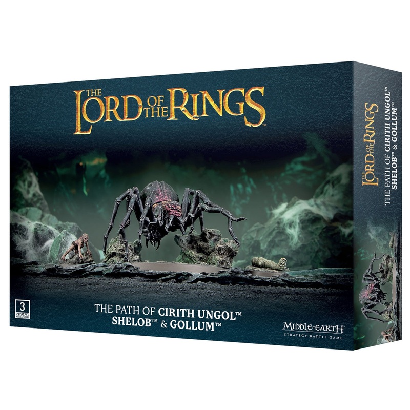 The Path of Cirith Ungol: Shelob & Gollum