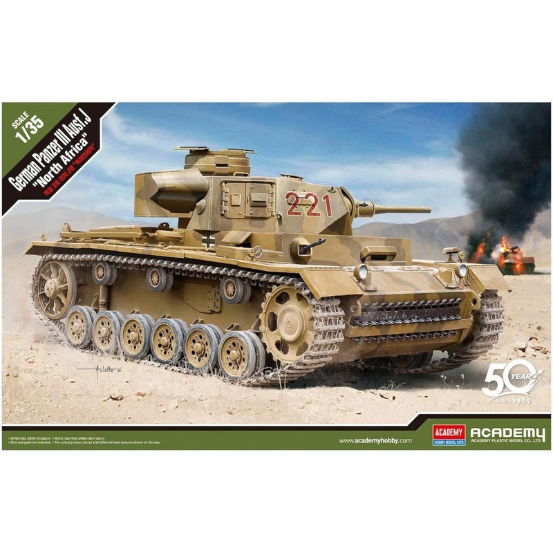 Academy 13531 1/35 German Panzer III Ausf. J "North Africa"