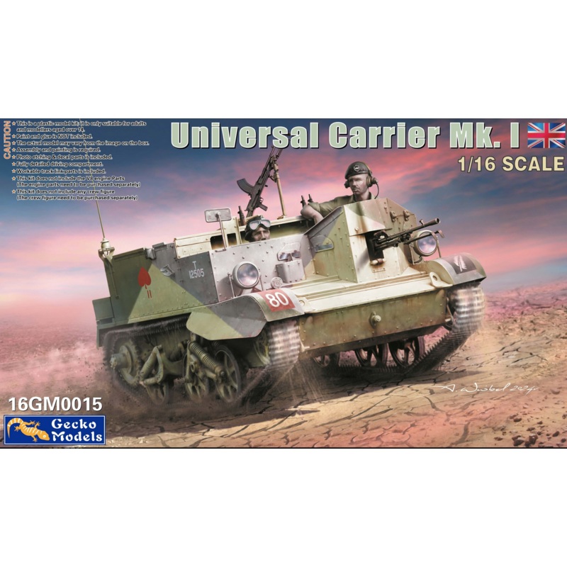 Gecko Models 16GM0015 1/16 UNIVERSAL CARRIER MK I