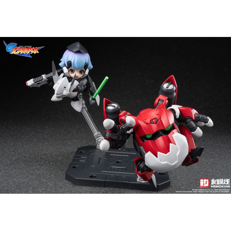 NONZERO STUDIO (Hemoxian) Ellie & Ogre Metal Action Figures "Heart Warrior", Action Figure