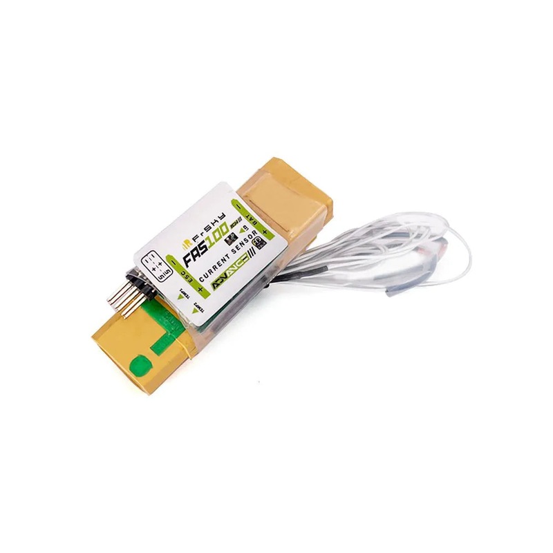 FrSky FAS100 ADV Current Sensor - Maximum Safe Current 100A 14S Compatible Smart Port and FBUS