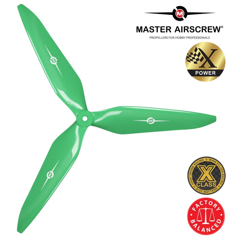 3X Power - 13x12 Propeller (CCW) Green