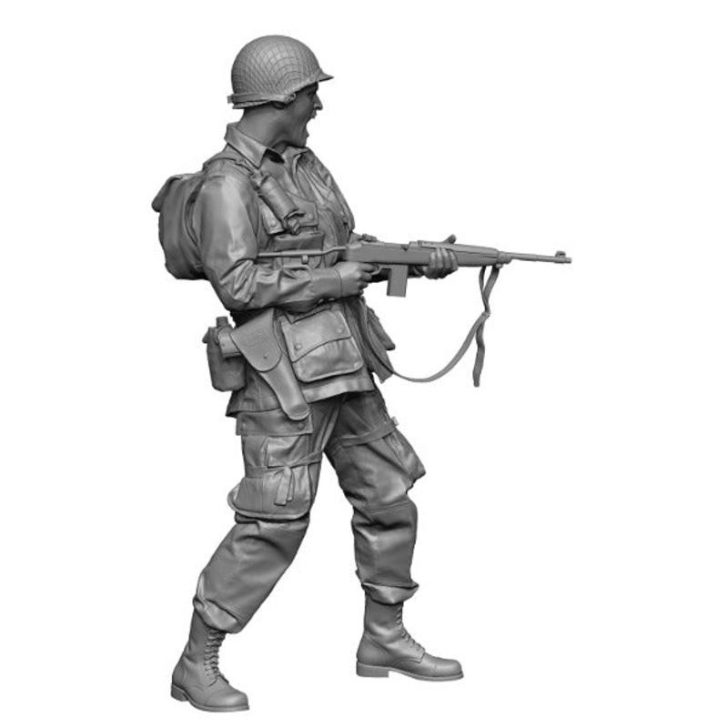 H3 Models 16122 1/16 WW2 US Para "Shooting"