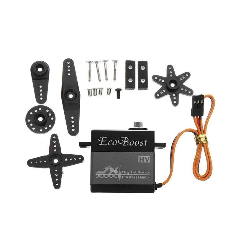JX Servo Ecoboost BLS6534HV - 7.4V 33KG 180 Degree Large Torque Brushless Digital Servo for RC Models Helicopter DIY Parts 1PCS