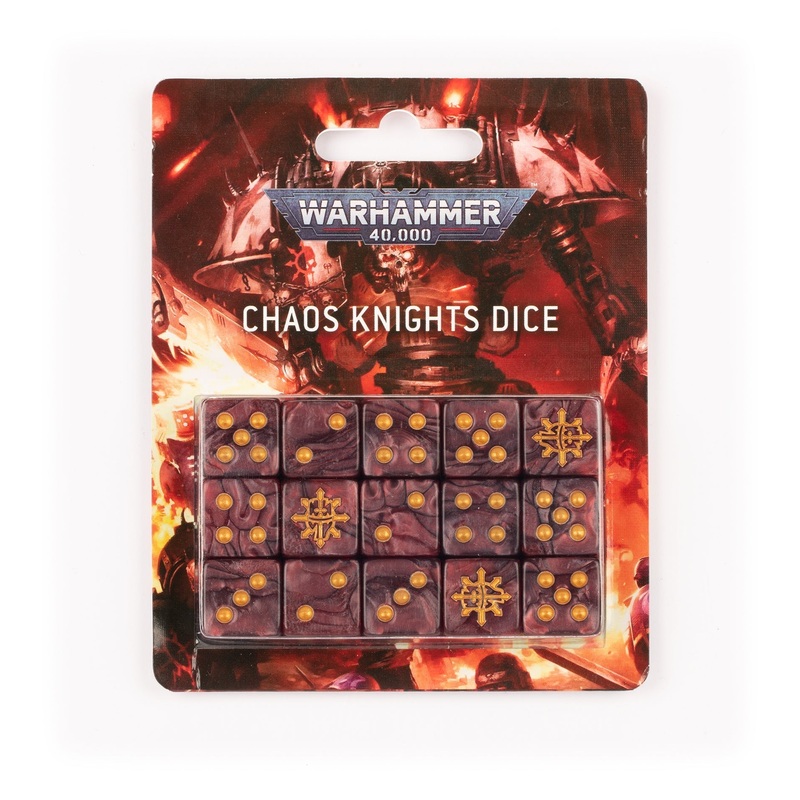 Warhammer 40000 - Chaos Knights Dice