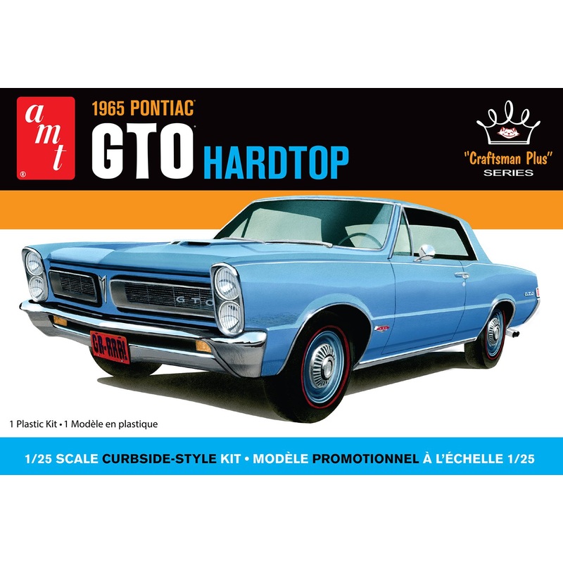 AMT 1410 1/25 1965 PONTIAC GTO HARDTOP CRAFTSMAN PLUS