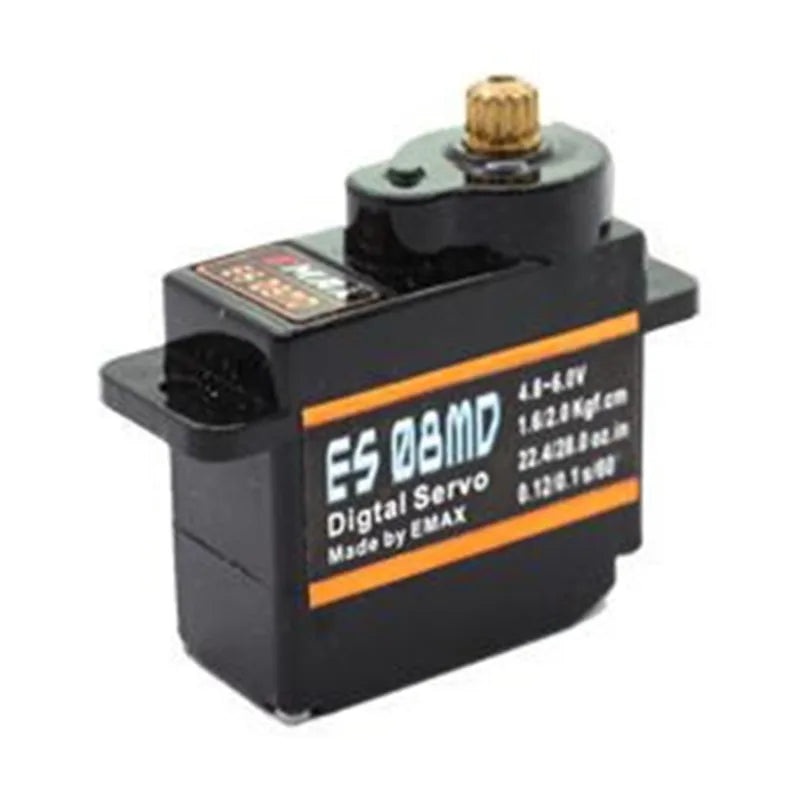 EMAX ES08MD II - 13g Mini Metal Digital Servo 1/2/3/4 Pcs ES08MD For RC Model 2pcs