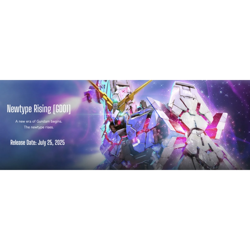 Gundam Card Game Newtype Rising Booster Box GD01