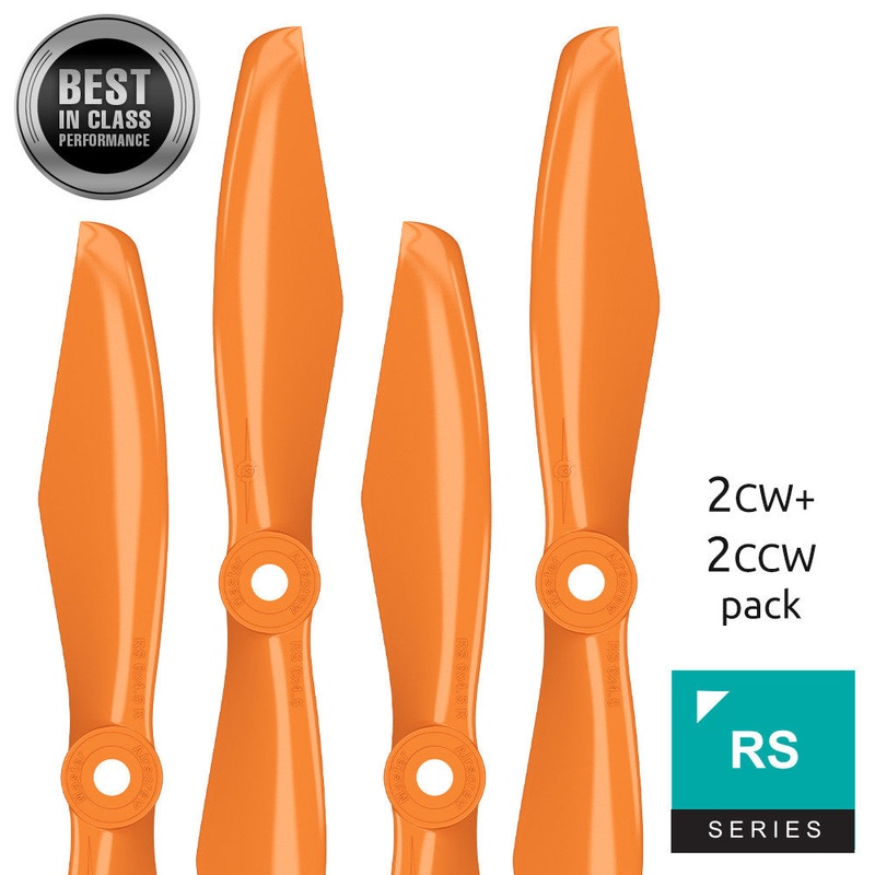 RS FPV Racing - 6x4.5 Prop Set x4 Orange