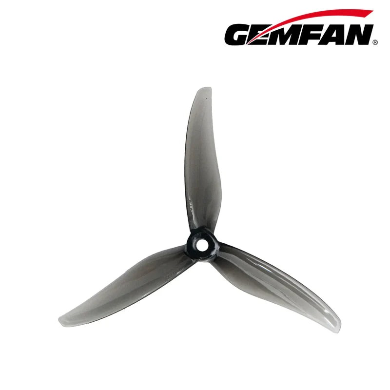 Gemfan Fury 5131.0 3 Blade Propellers Clear Grey