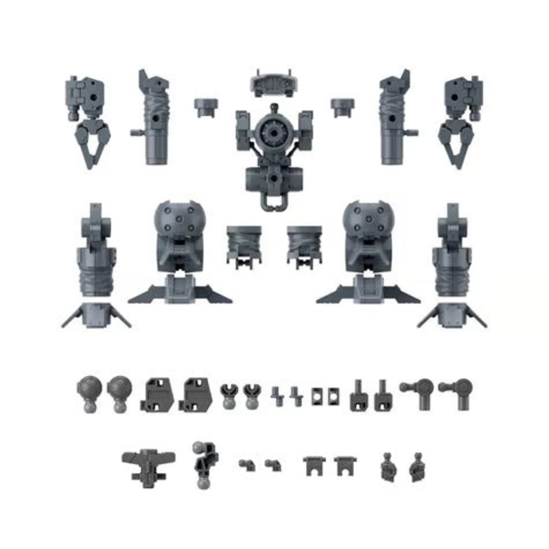 Bandai BAS2704788 30MM 1/144 Option Parts Set #16 (Grey) (Arm/Leg Unit 1) Accessory Kit