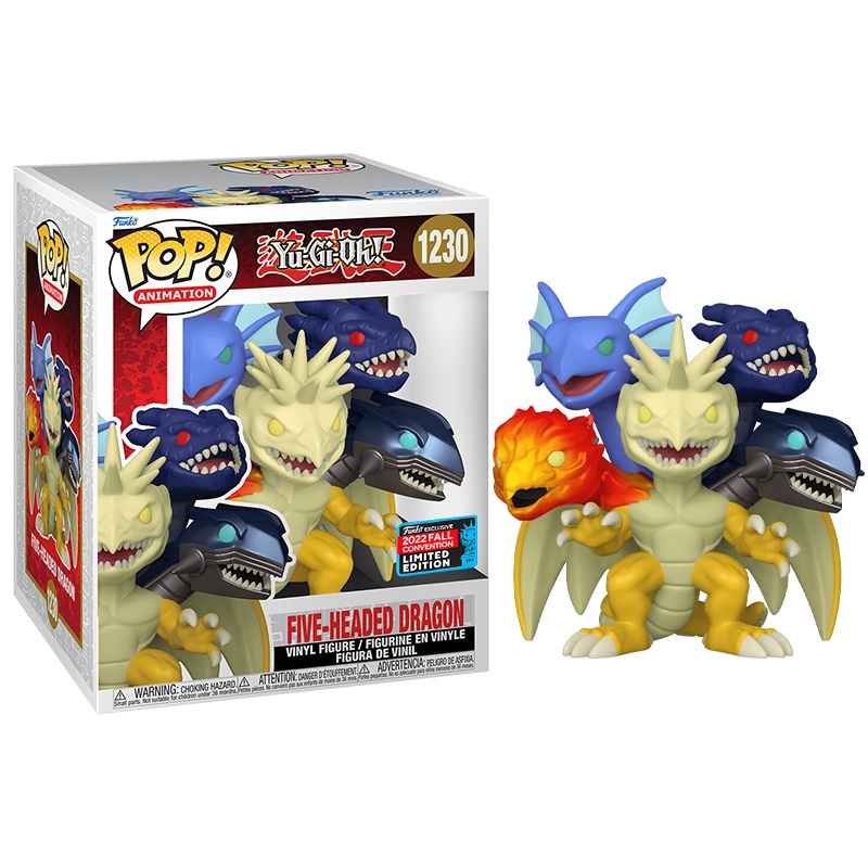 Five-Headed Dragon (6-inch, Yu-Gi-Oh!) 1230 - 2022 Fall Convention Exclusive
