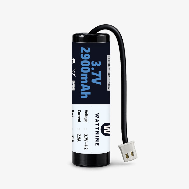 WATTNINE 3.7V 2900mAh Rechargeable Lithium-ion Battery Pack with Warranty for GPS, CCTV, and Commercial Application
