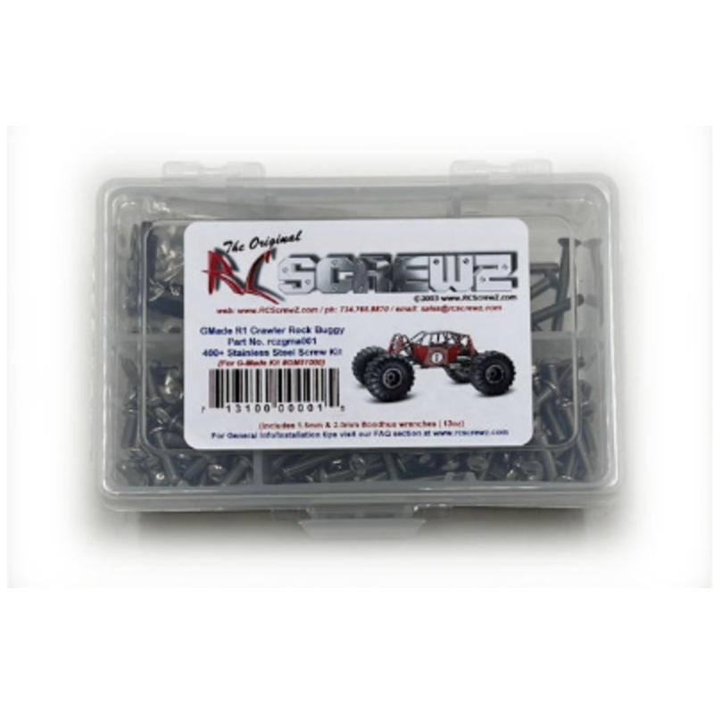 Hot Bodies D817-T 1/8th (#204170) Stainless Steel Screw Kit