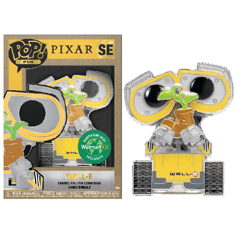 Pop! Pins Wall-E SE - 2022 Walmart Earth Day Exclusive