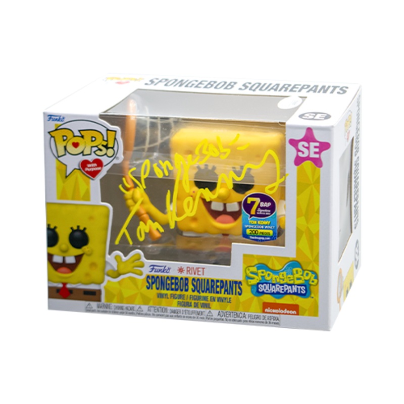 Signature Series Tom Kenny Signed Pop - Spongebob Squarepants