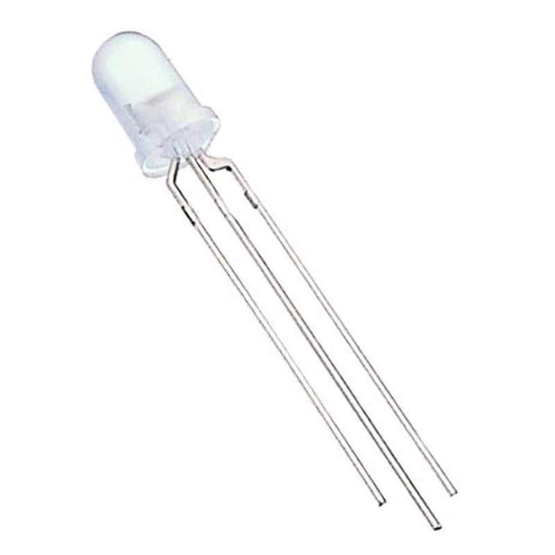 5mm Bi-color LED Red Green 3Pin - Common Cathode