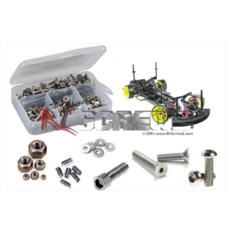 3 Racing M4/Pro 4wd Stainless Steel Screw Kit