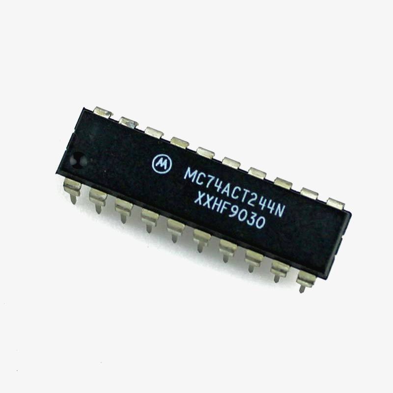 74HC244 Octal Buffer Line Driver IC - DIP-20 Package