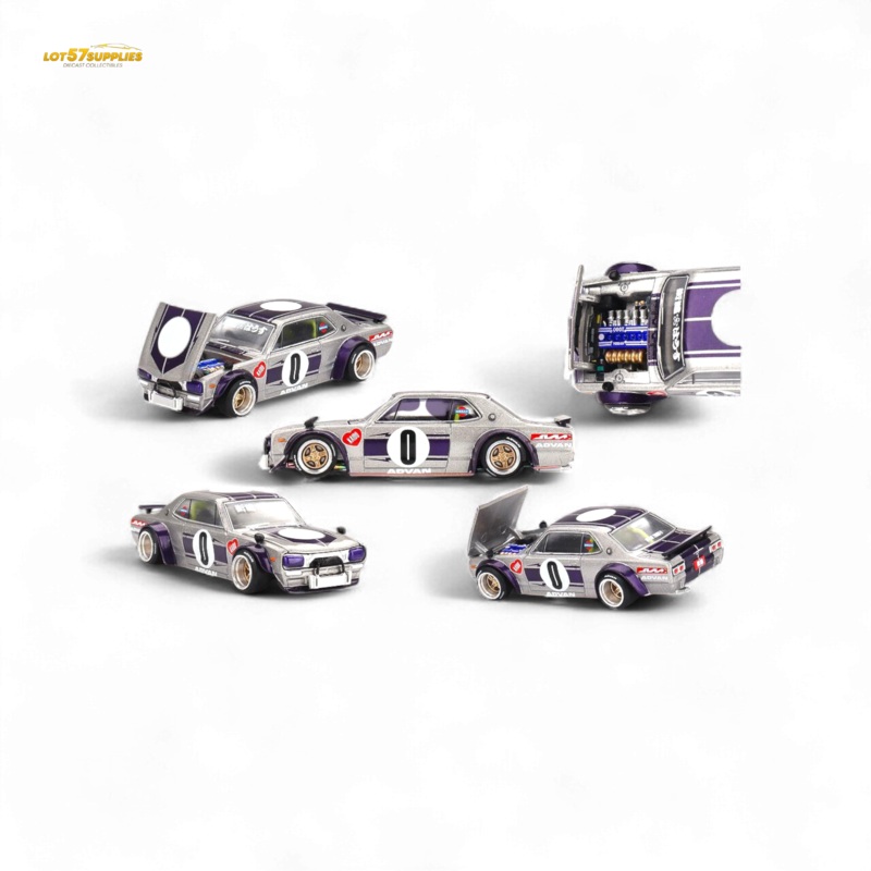 Mini GT x Kaido House Nissan Skyline KPCG10 Kaido Works V1 1:64