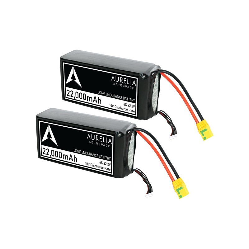 Aurelia X8 Standard Long-Endurance Spare Battery Set (2 Pcs)