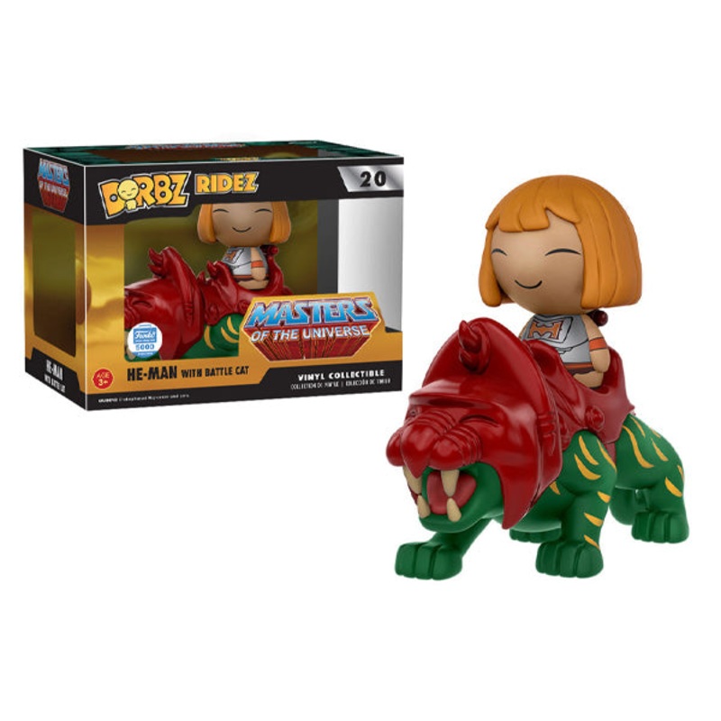 Dorbz Ridez He-Man w/ Battle Cat - Funko Shop Exclusive/5000 Made