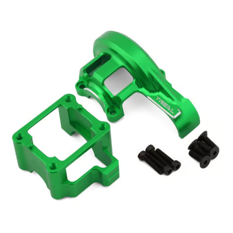 Treal Hobby Aluminum Center Differential Gearbox Case for Traxxas Sledge Green